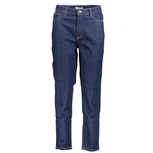 Tommy Hilfiger Blue Cotton Jeans & Pant