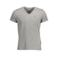 Tommy Hilfiger Gray Cotton T-Shirt