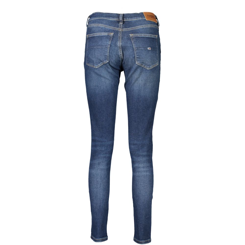 Tommy Hilfiger Blue Cotton Jeans & Pant