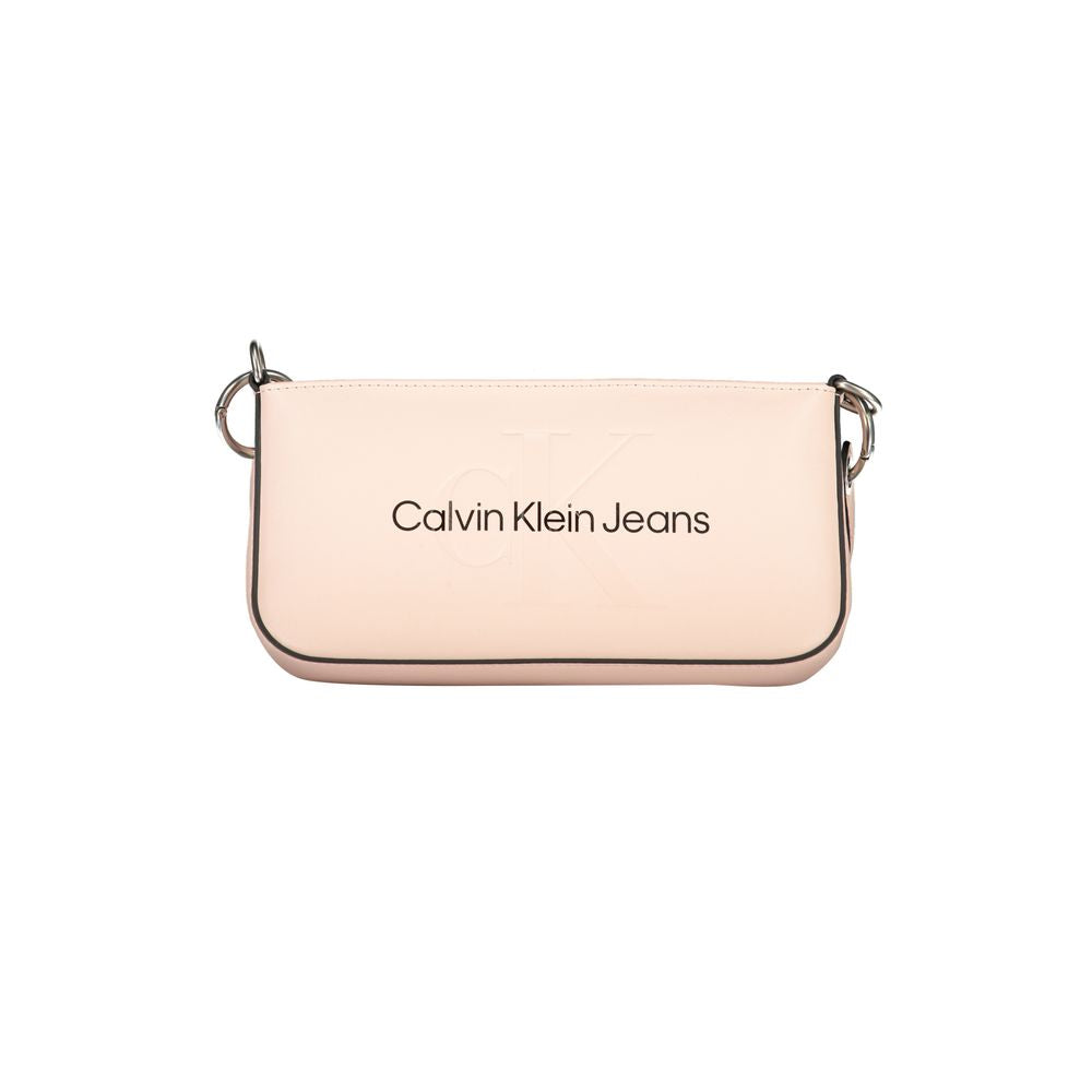 Calvin Klein Pink Polyethylene Handbag