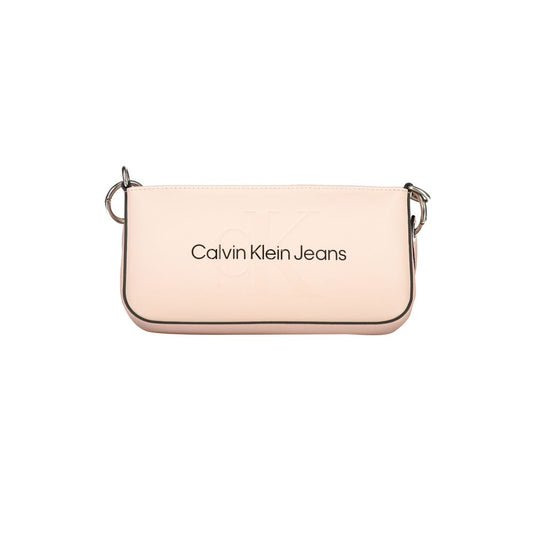 Calvin Klein Pink Polyethylene Handbag