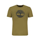 Timberland Green Cotton Men T-Shirt