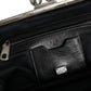 Dolce & Gabbana Black Fur Handbag Clutch Purse Pouch Bag