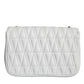 Versace White Mini Nappa Leather Crossbody Shoulder Bag