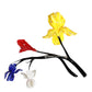 MSGM Multicolor Flower Ornament Enamel Pin Women Brooch