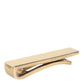 Dolce & Gabbana Gold Tone Brass Logo Branded Men Tie Clip Bar