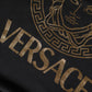 Versace Black Medusa Fleece Cotton Crew Neck Sweatshirt Sweater