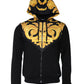 Versace Black Medusa Print Cotton Full Zip HoodieSweatshirt Sweater