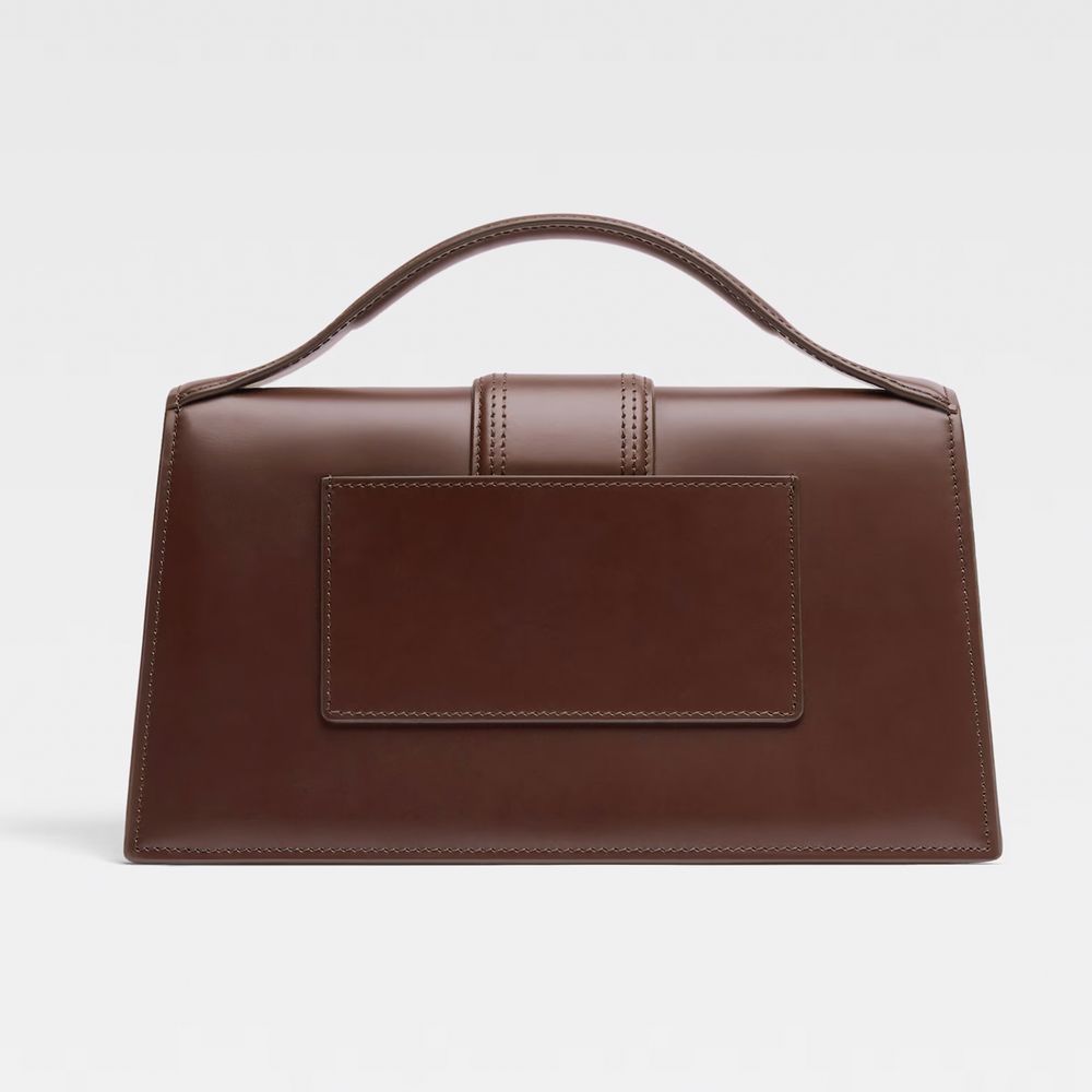 Jacquemus Brown Leather Crossbody Bag