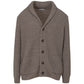 Gran Sasso Gray Wool Cardigan