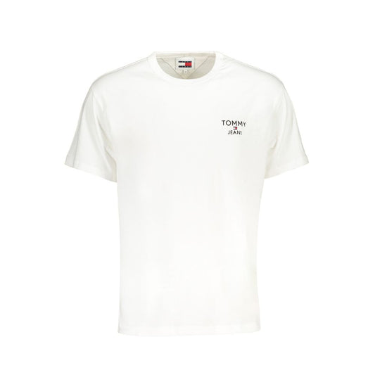 Tommy Hilfiger White Cotton T-Shirt