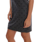 Dolce & Gabbana Chic Sleeveless Polka Dot Wool Dress