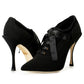 Dolce & Gabbana Black Viscose Pump