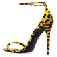 Dolce & Gabbana Yellow Leather Di Calfskin Sandal