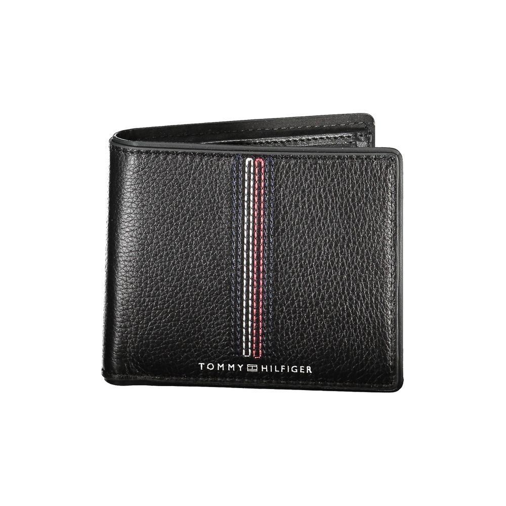 Tommy Hilfiger Black Leather Wallet