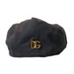 Dolce & Gabbana Brown Cotton Cloth Newsboy Hat Men