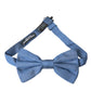 Dolce & Gabbana Blue Silk Adjustable Neck Men Bow Tie