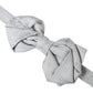 Dolce & Gabbana Gray Silk Adjustable Neck Men Bow Tie