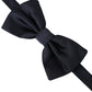 Dolce & Gabbana Black Silk Adjustable Neck Men Bow Tie