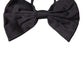 Dolce & Gabbana Black Satin Silk Adjustable Neck Men Bow Tie