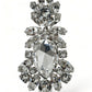 Dolce & Gabbana Elegant Large Baroque Crystal Brooch