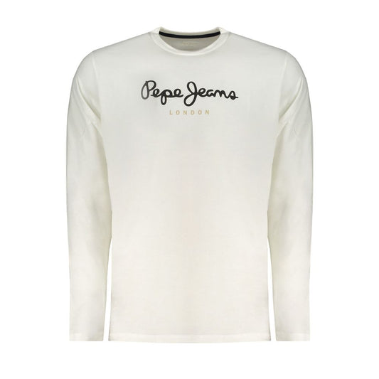 Pepe Jeans White Cotton T-Shirt