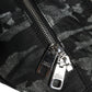 Dolce & Gabbana Black Leopard Fabric Belt Waist Fanny Pack Bag