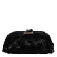 Dolce & Gabbana Black Nylon Fabric Belt Waist Fanny Pack Bag