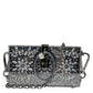 Dolce & Gabbana Silver Plexiglass Clutch Mini Evening Purse Bag