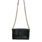 Dolce & Gabbana Black Leather DG Millennials Crystal Crossbody Bag