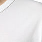 Dolce & Gabbana White Logo Embossed Cotton Crewneck T-shirt