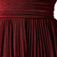 Dolce & Gabbana Red One Shoulder Pleated A-line Mini Dress