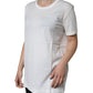 Dolce & Gabbana White Cotton Crew Neck Short Sleeve T-shirt