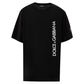 Dolce & Gabbana Black Cotton T-Shirt