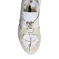 Dolce & Gabbana White Mesh Sorrento Trekking Sneakers Shoes