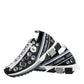 Dolce & Gabbana Black Sorrento Crystals Low Top Sneakers Shoes