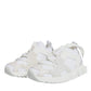 Dolce & Gabbana White Mesh Sorrento Trekking Sneakers Shoes