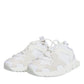 Dolce & Gabbana White Mesh Sorrento Trekking Sneakers Shoes