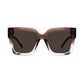 Jimmy Choo Brown Acetate Sunglasses