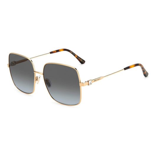 Jimmy Choo Yellow Metal Sunglasses