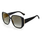 Jimmy Choo Black Plastic Sunglasses