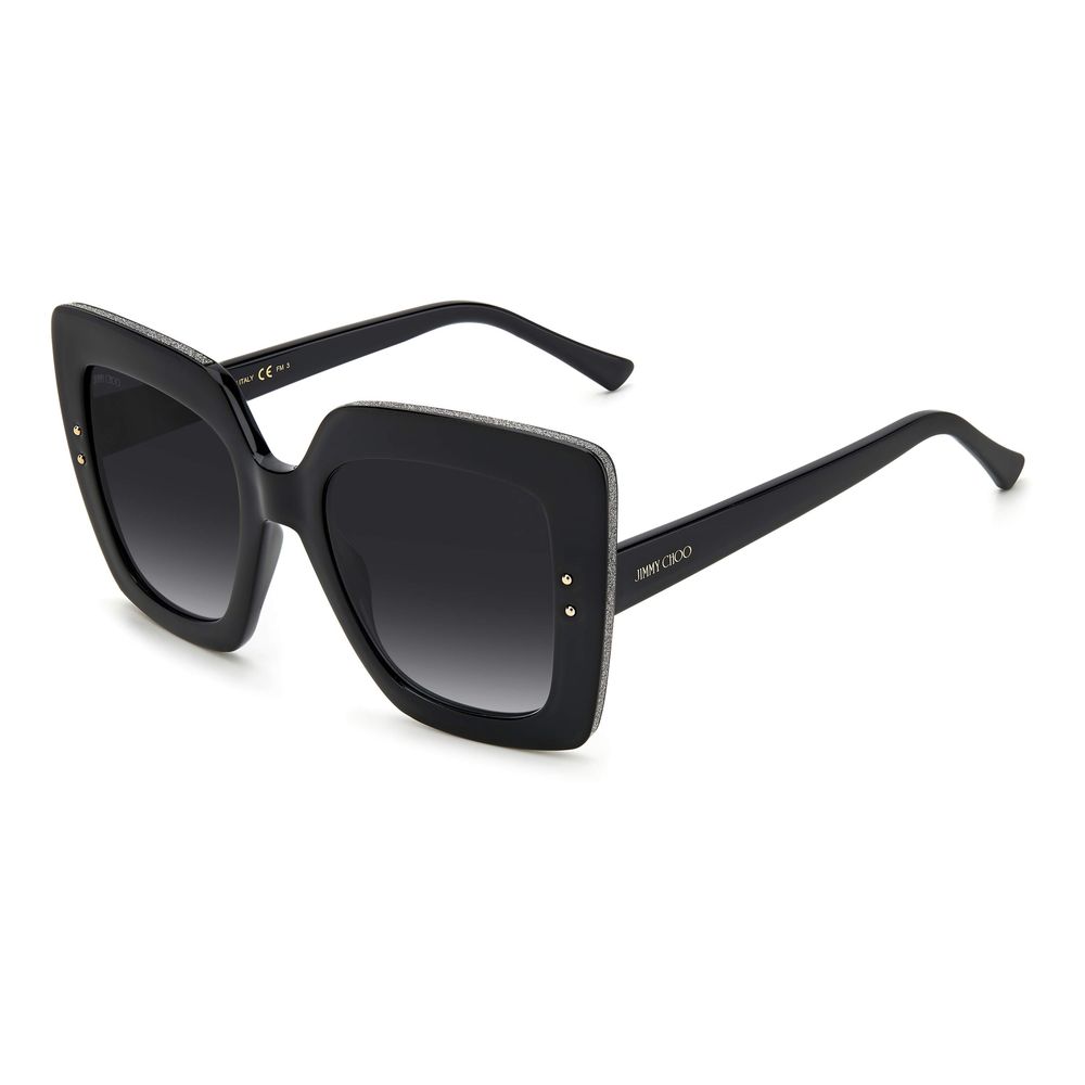 Jimmy Choo Black Acetate Sunglasses