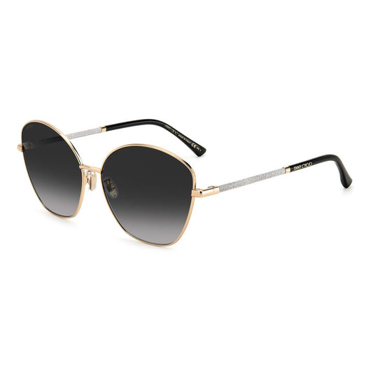 Jimmy Choo Gold Metal Sunglasses