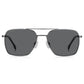 Hugo Boss Gray Metal Sunglasses