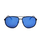 Polaroid Blue Metal Sunglasses