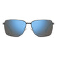 Polaroid Gray Metal Sunglasses