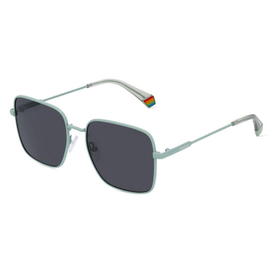 Polaroid Blue Metal Sunglasses