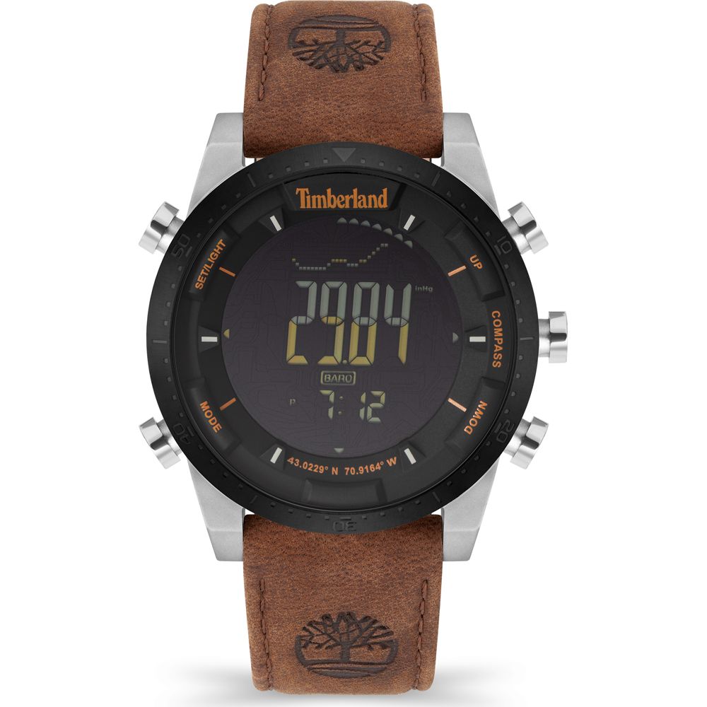 Timberland Brown Leather Watch