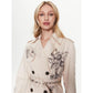 PINKO Beige Cotton Jackets & Coat