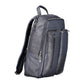 Piquadro Blue Leather Backpack